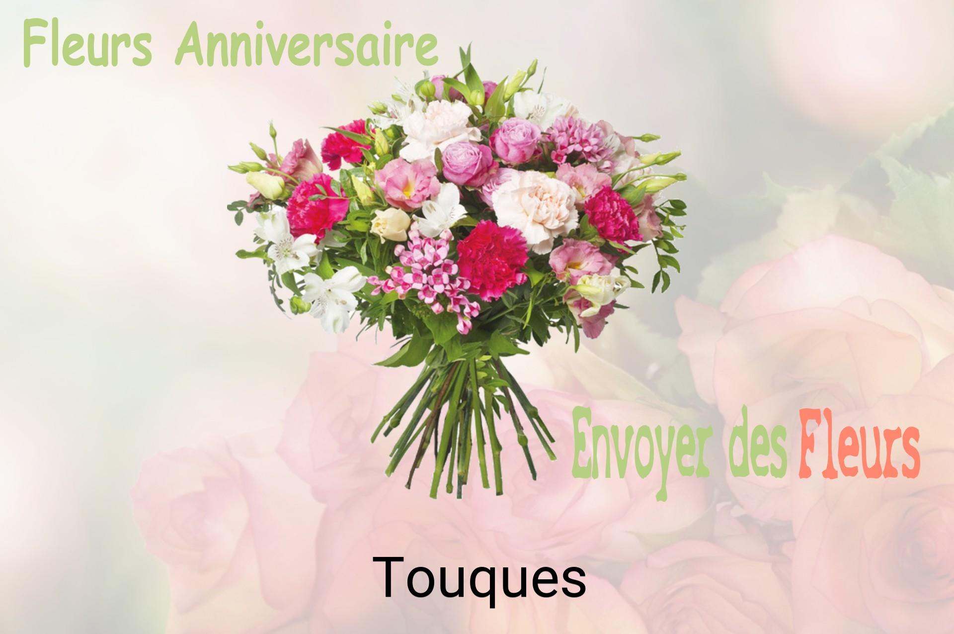 Bouquet de fleurs d’anniversaire livré à Touques